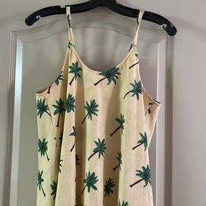 Vintage palm tree dress